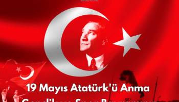 Atatürk'ü Anma Gençlik ve Spor Bayramı kutlu olsun!